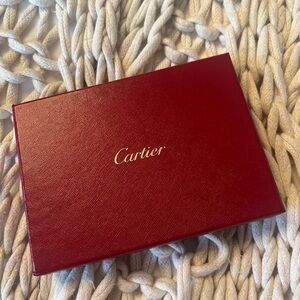 Cartier Luxurious Red Gift Box
